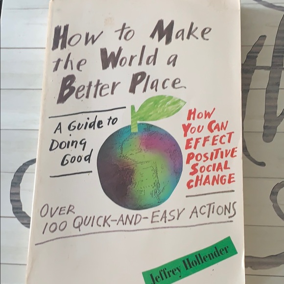 Self Help Book on Making the world a better place - Picture 1 of 3
